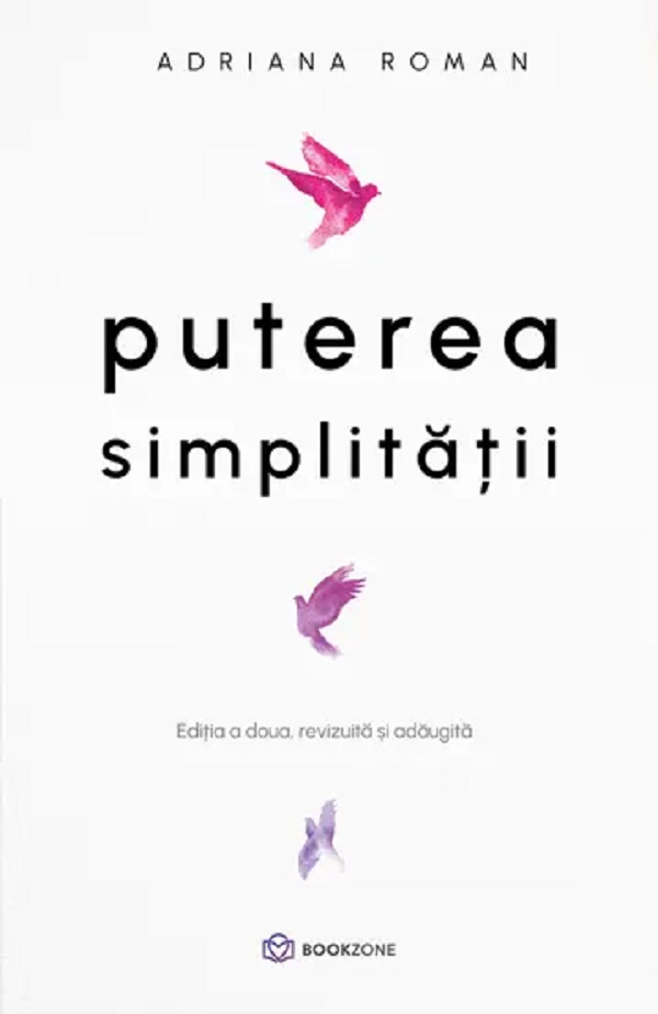 Puterea simplitatii, Adriana Roman – copertă