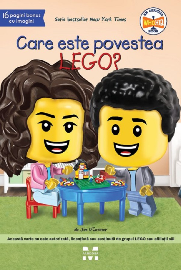 Care este povestea Lego?, Jim O\'Connor – copertă