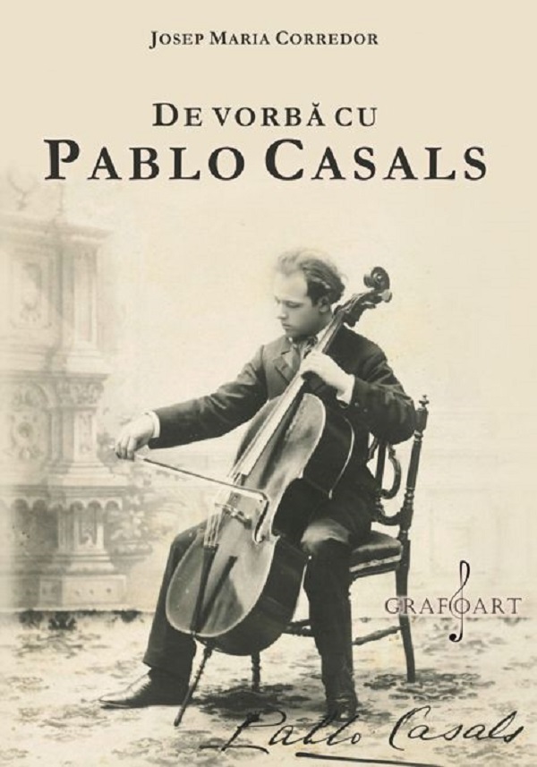 De vorba cu Pablo Casals, Josep Maria Corredor – copertă
