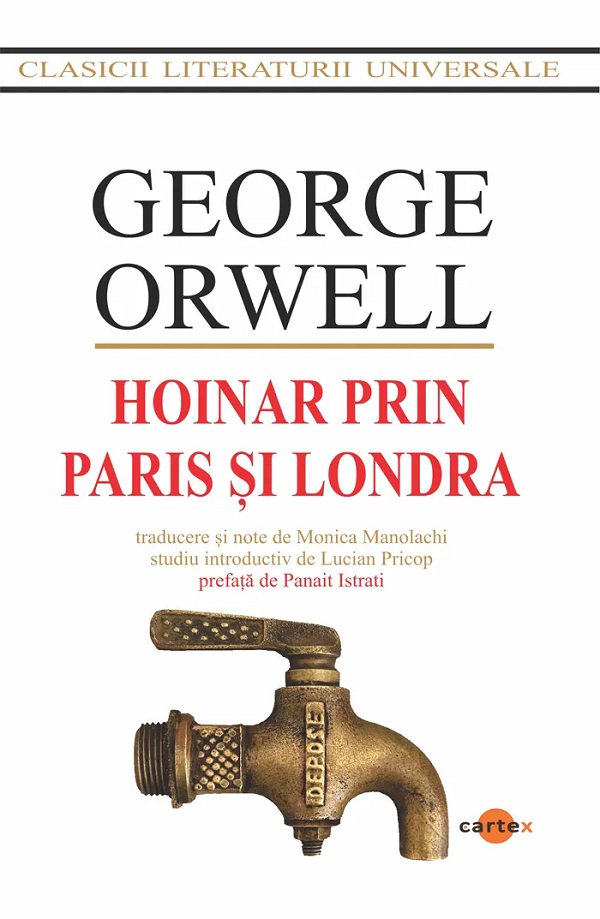 Hoinar prin Paris si Londra, George Orwell – copertă