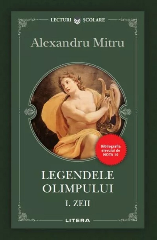 Legendele Olimpului Vol.1: Zeii, Alexandru Mitru – copertă