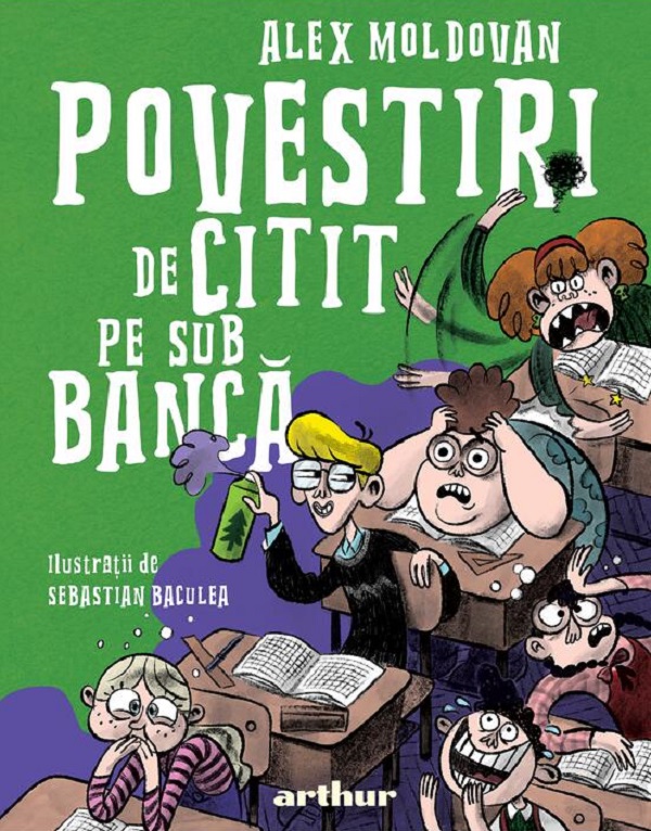 Povestiri de citit pe sub banca, Alex Moldovan – copertă