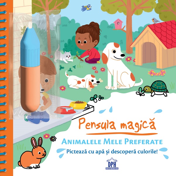 Cartea Pensula magica: Animalele mele preferate de Stephanie Couturier