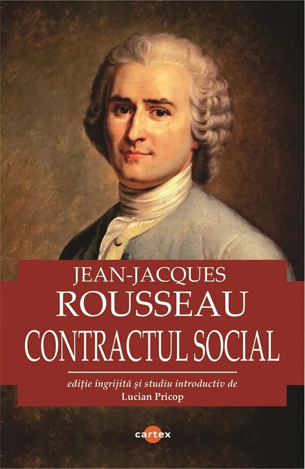 Contractul social, Jean-Jacques Rousseau – copertă