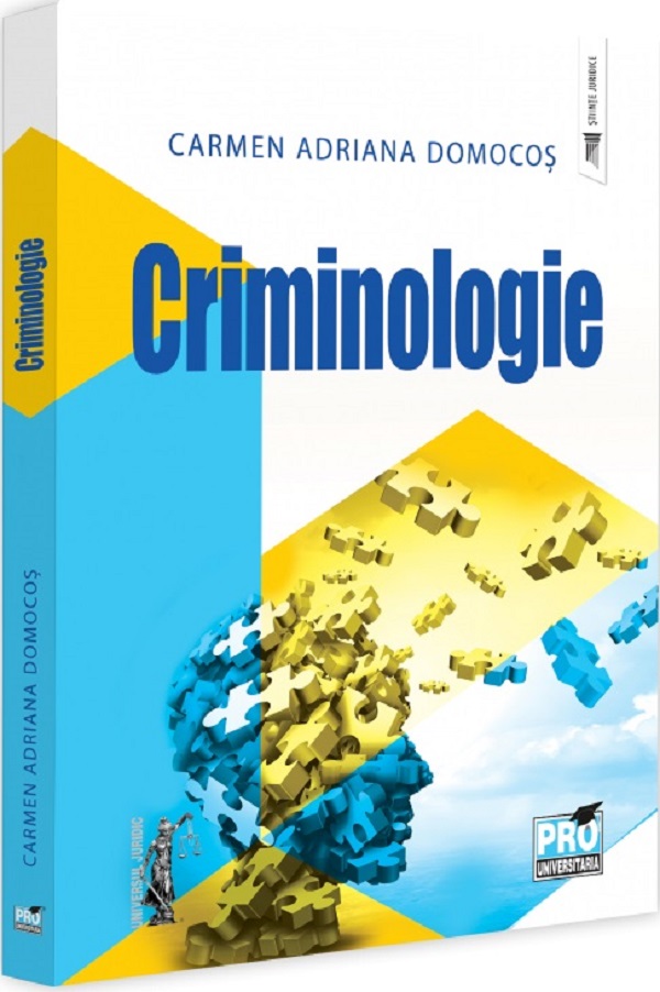 Criminologie, Carmen-Adriana Domocos – copertă