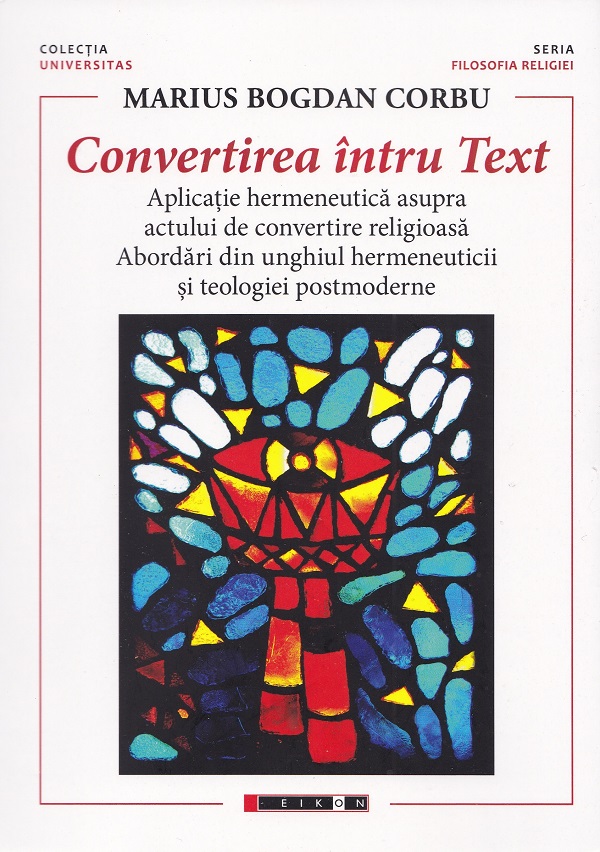 Convertirea intru text, Marius Bogdan Corbu – copertă