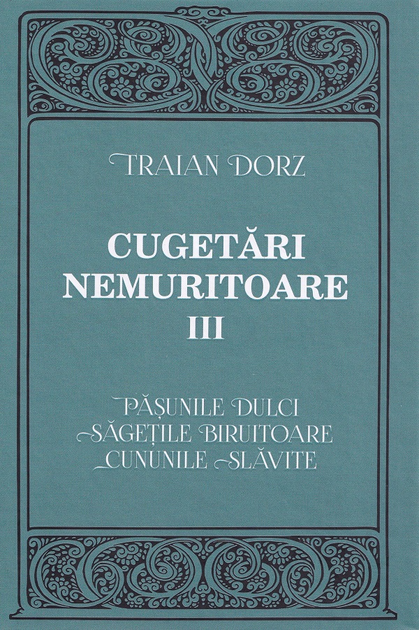 Cugetari nemuritoare Vol.3, Traian Dorz – copertă