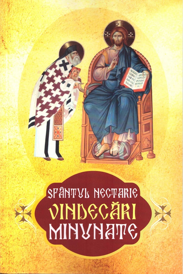 Sfantul Nectarie. Vindecari Minunate,  – copertă