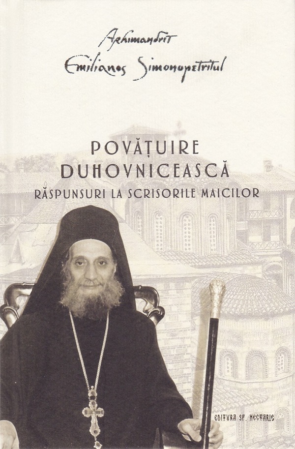 Cartea Povatuire duhovniceasca. Raspunsuri la scrisorile maicilor