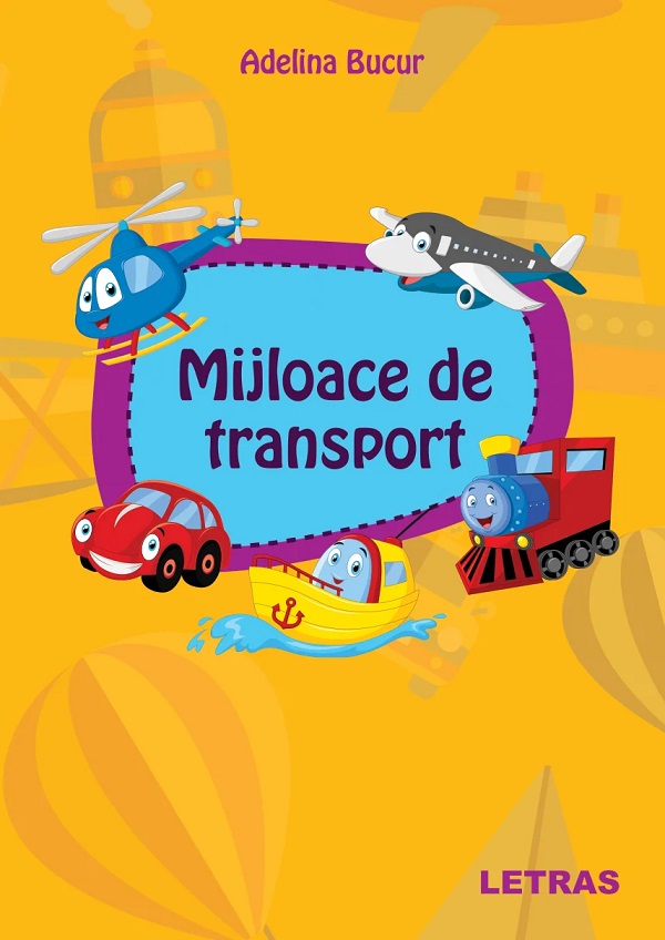 Mijloace de transport, Adelina Bucur – copertă