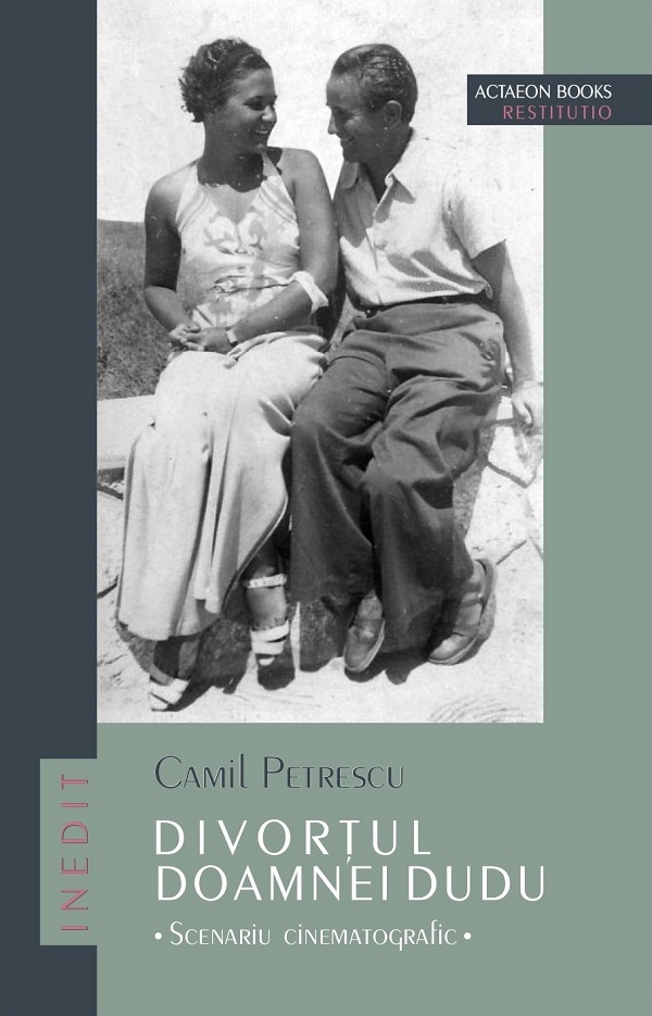 Divortul doamnei Dudu, Camil Petrescu – copertă