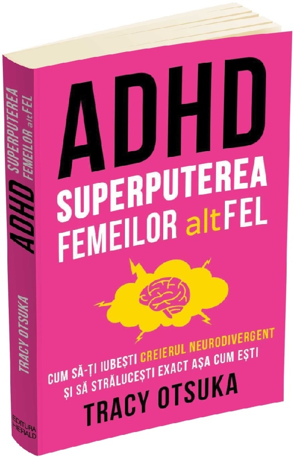 ADHD, superputerea femeilor altfel, Tracy Otsuka – copertă
