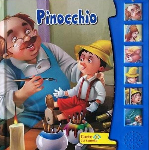 Pinocchio. Carte cu sunete, – copertă