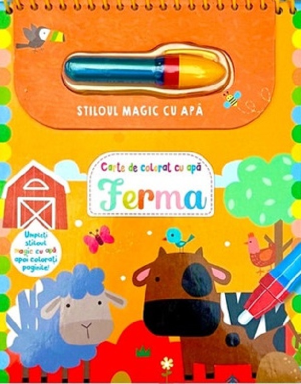 Cartea Stiloul magic cu apa. Ferma – Editura FLAMINGO