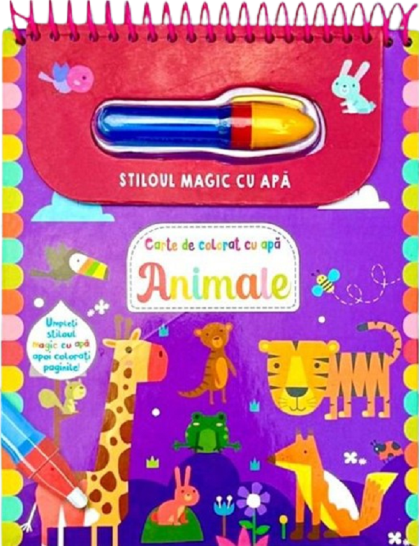 Stiloul magic cu apa. Animale,  – copertă