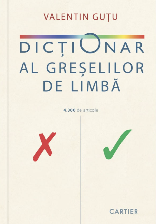 Cartea Dictionar al greselilor de limba