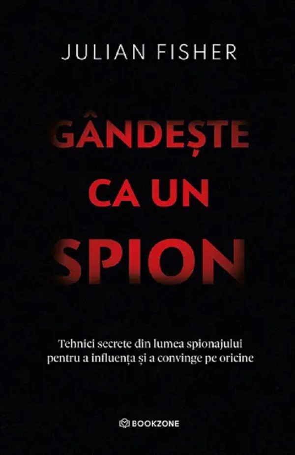 Gandeste ca un spion, Julian Fisher – copertă