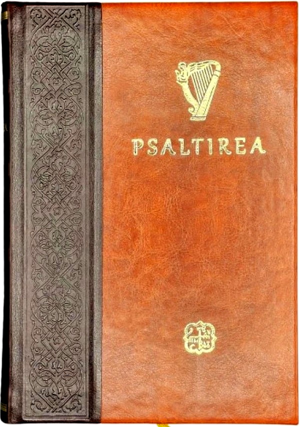 Psaltirea. Volum bilingv,  – copertă