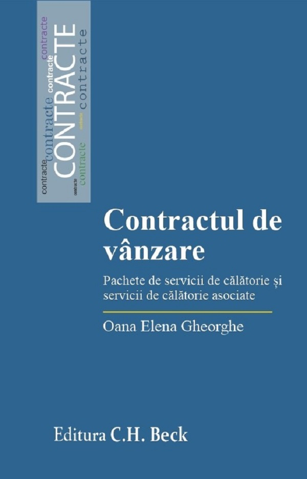 Cartea Contractul de vanzare de Oana Elena Gheorghe