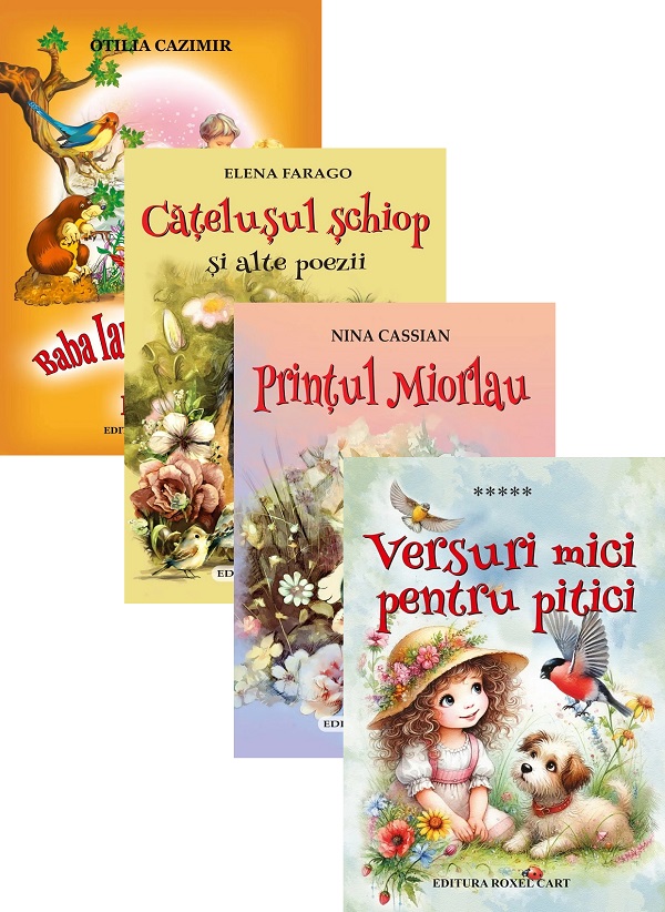 Cartea Pachet 4 carti. Poezii ilustrate de Elena Farago, Nina Cassian, Otilia Cazimir