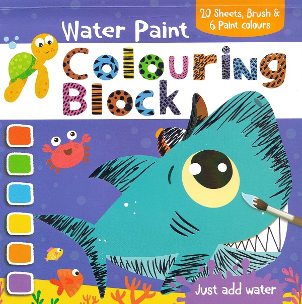 Bloc magic de colorat. Viata marina,  – copertă