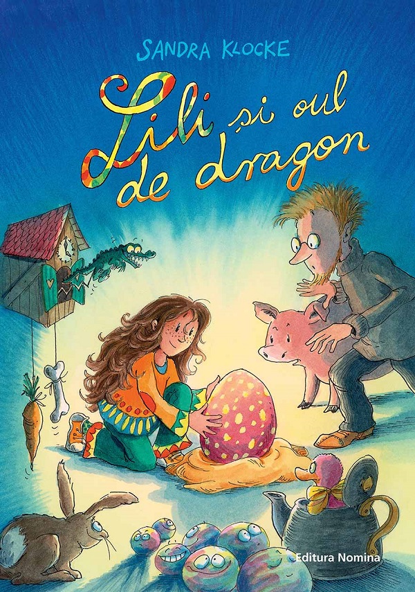 Lili si oul de dragon, Sandra Klocke – copertă