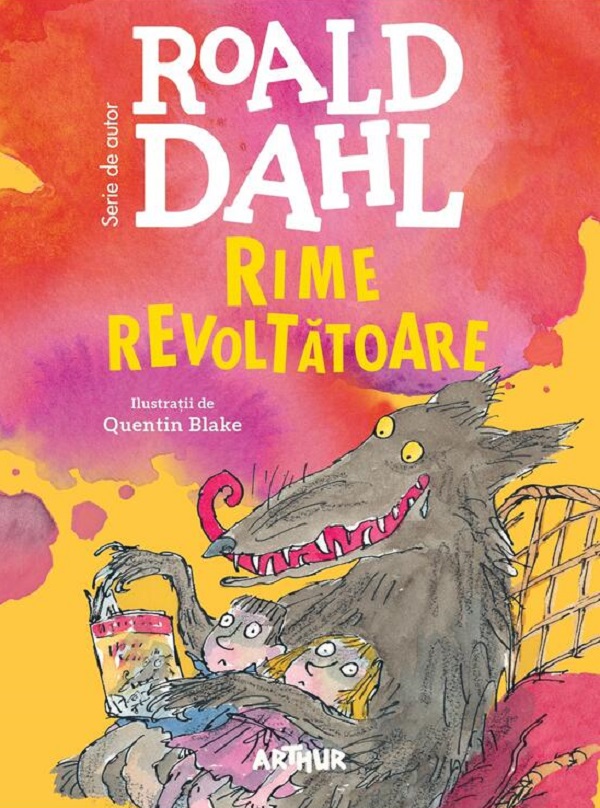 Rime revoltatoare, Roald Dahl – copertă