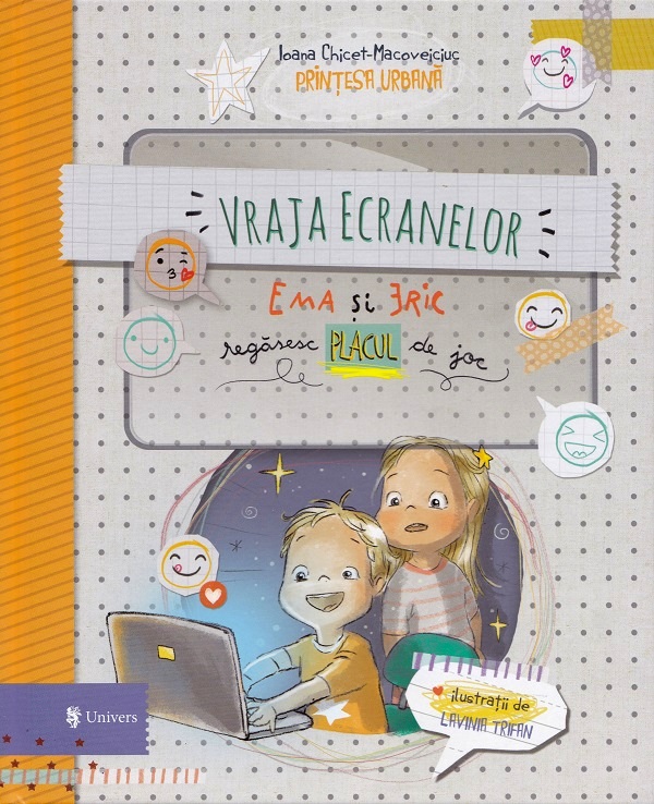 Cartea Vraja ecranelor. Ema si Eric regasesc placul de joc de Ioana Chicet-Macoveiciuc
