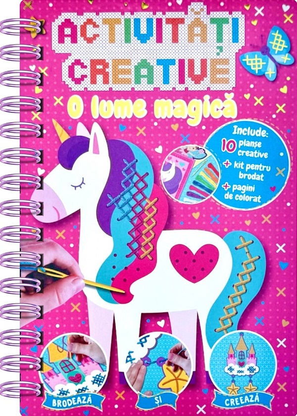 O lume magica. Activitati creative,  – copertă