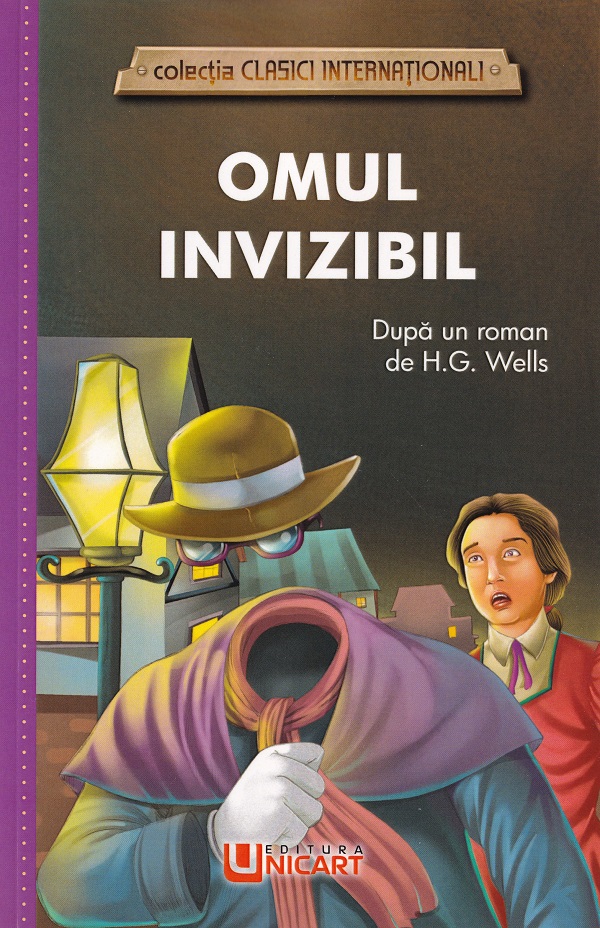 Cartea Omul invizibil de H.G. Wells