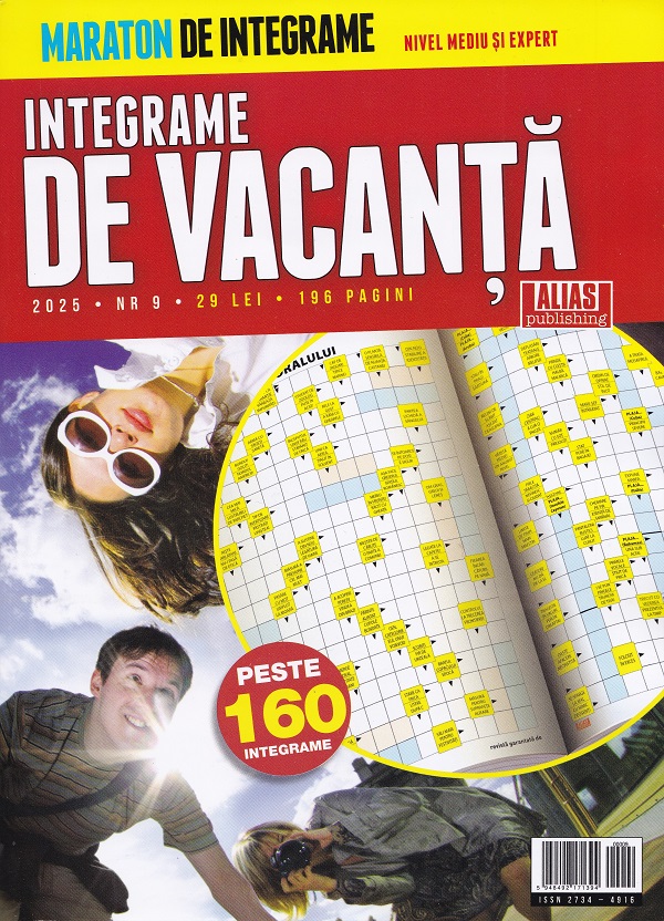 Integrame de vacanta Nr.9 din 2025,  – copertă