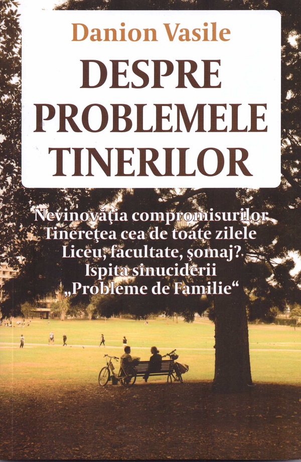 Cartea Despre problemele tinerilor de Danion Vasile – Editura AREOPAG