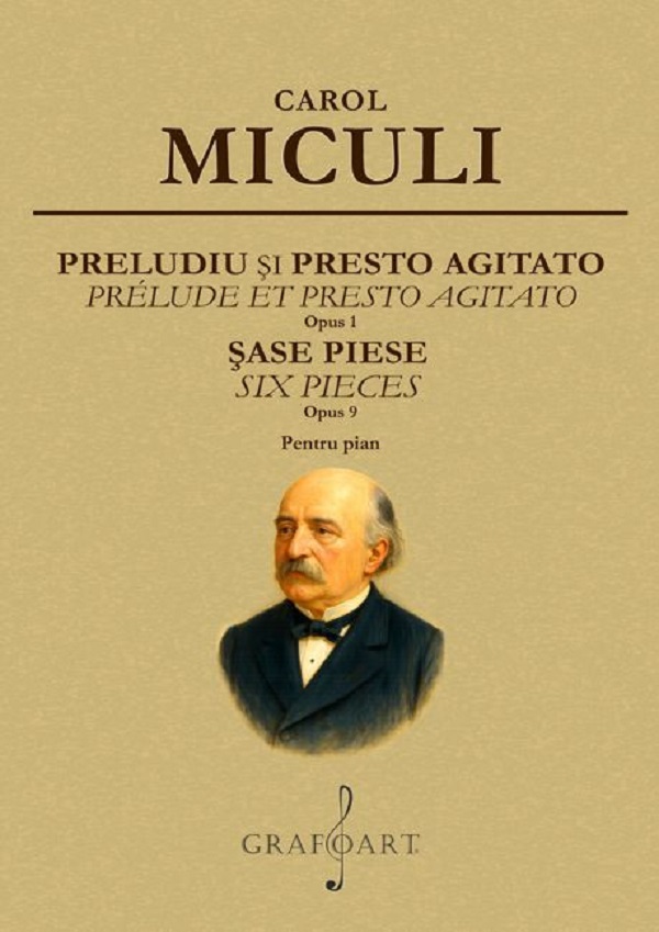 Cartea Preludiu si Presto agitato. Sase piese de Carol Miculi