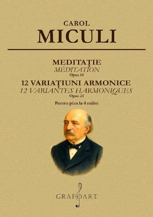 Cartea Meditatie. 12 variatiuni armonice de Carol Miculi