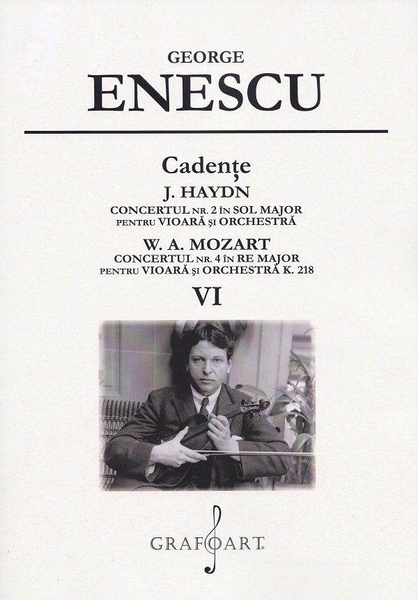 Cartea Cadente. J. Haydn: Concertul Nr.2, W.A. Mozart: Concertul Nr.4 - Vol.6 de George Enescu