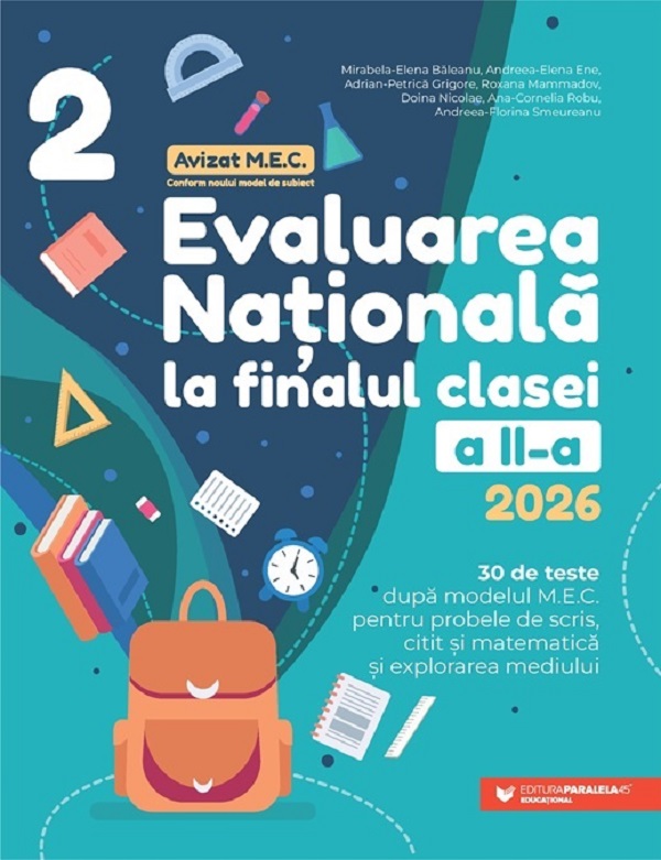 Evaluarea Nationala 2026 - Clasa 2, Diverși – copertă
