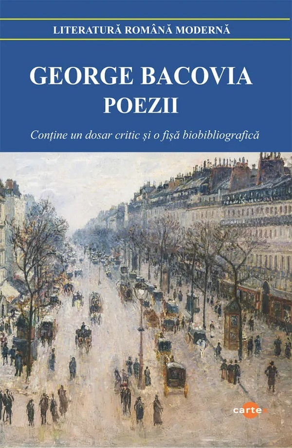Cartea Poezii de George Bacovia