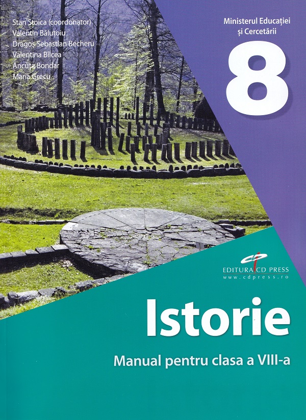 Istorie - Clasa 8 - Manual, Diverși – copertă