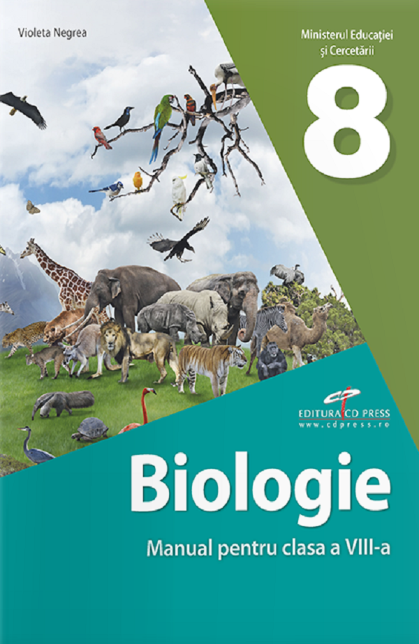 Cartea Biologie - Clasa 8 - Manual