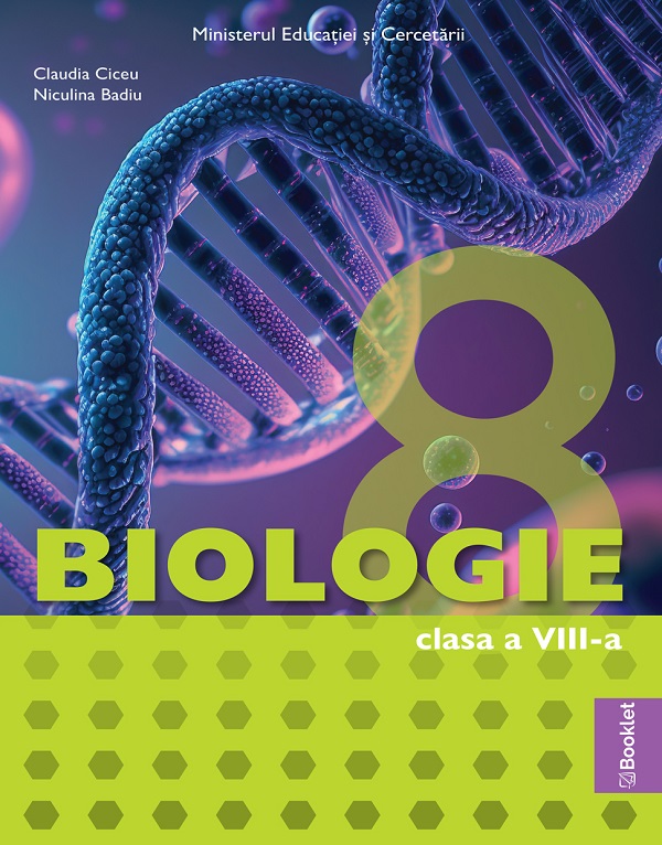 Cartea Biologie - Clasa 8 - Manual
