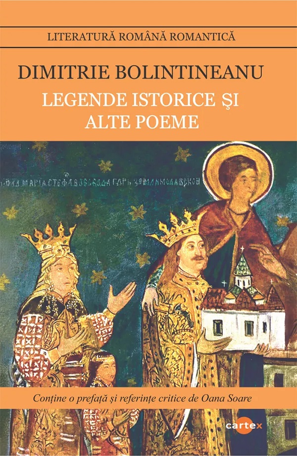 Legende istorice si alte poeme, Dimitrie Bolintineanu – copertă