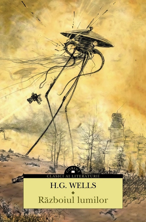 Cartea Razboiul lumilor de H.G. Wells