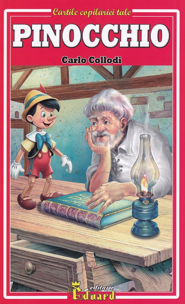 Cartea Pinocchio de Carlo Collodi