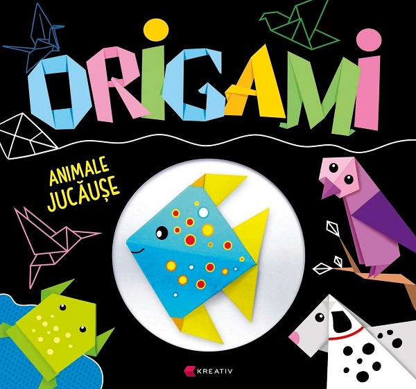 Origami. Animale jucause,  – copertă