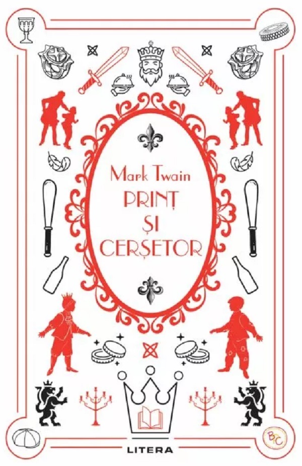 Print si cersetor, Mark Twain – copertă