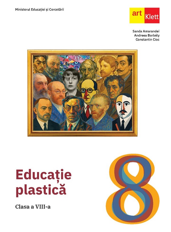 Educatie plastica - Clasa 8 - Manual, Constantin Cioc, Andreea Borbely, Sanda Amarandei – copertă