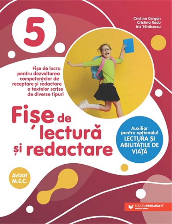 Cartea Fise de lectura si redactare - Clasa 5 de Iris Tanasescu, Cristina Cergan, Cristina Radu