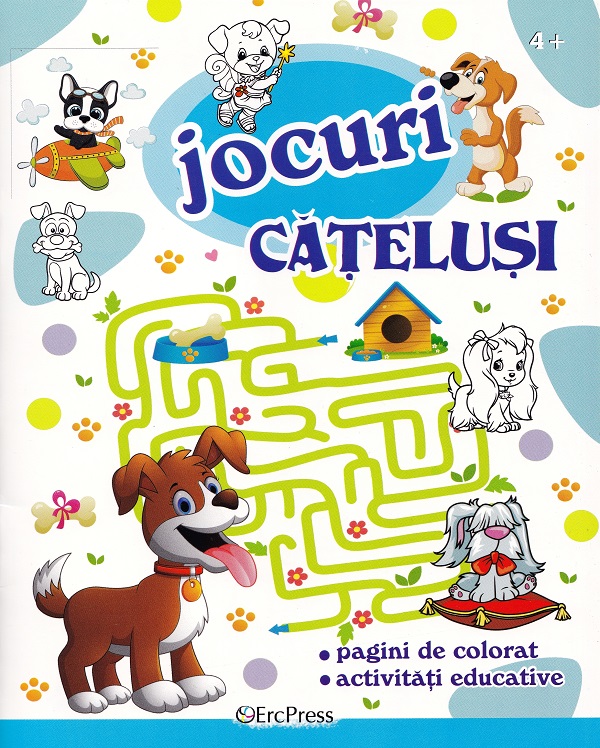 Jocuri. Catelusi, – copertă