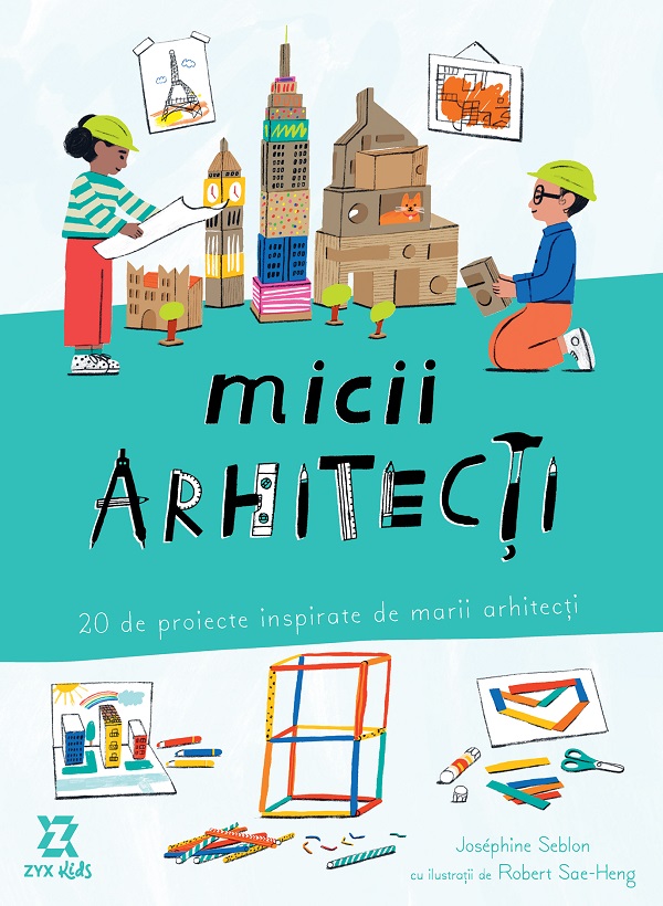 Micii arhitecti, Josephine Seblon – copertă