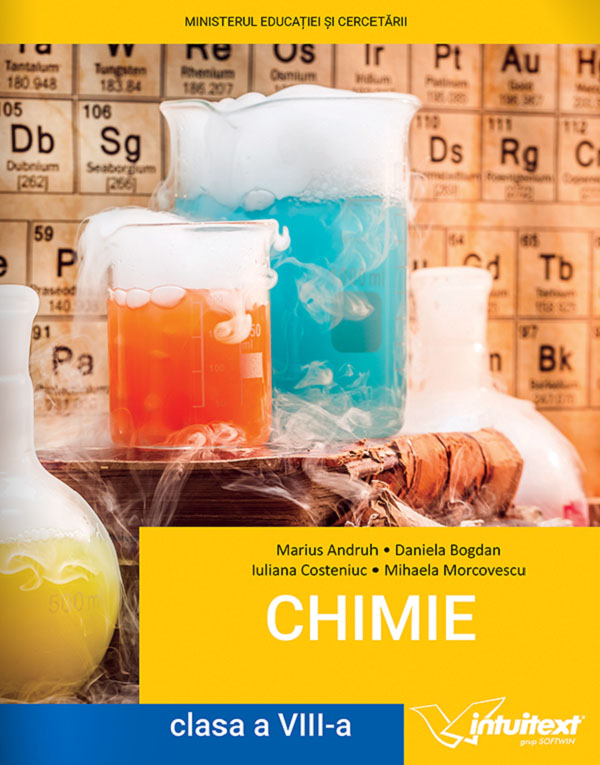 Cartea Chimie - Clasa 8 - Manual de Mihaela Morcovescu, Daniela Bogdan, Iuliana Costeniuc, Marius Andruh